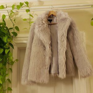 Tall Luxe Faux fur Coat (Vegan)